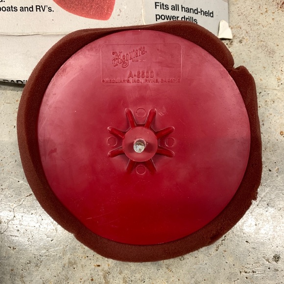 *For Parts* Meguiar’s Drill Chuck Polishing Pad Attachment With Decrepit Sponge - Picture 3 of 5